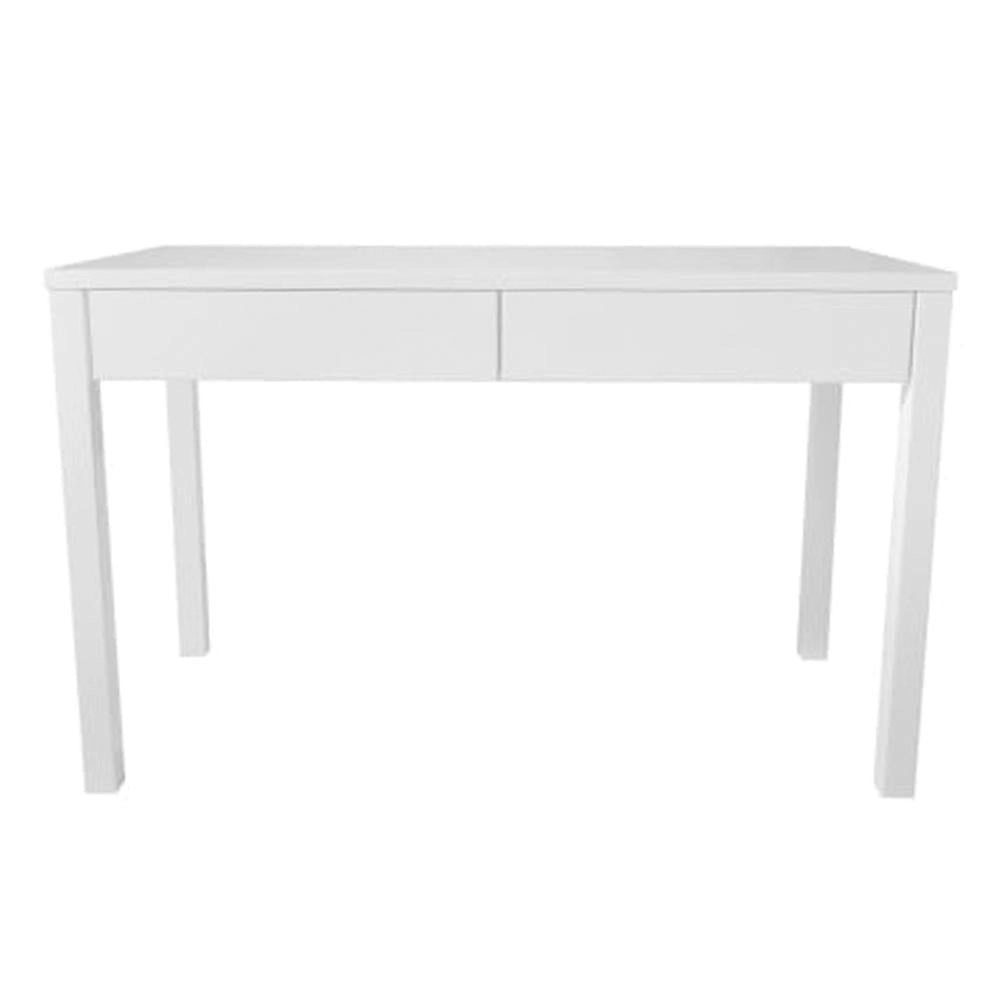 Faith Writing Computer Study Home Office Desk - High Gloss White