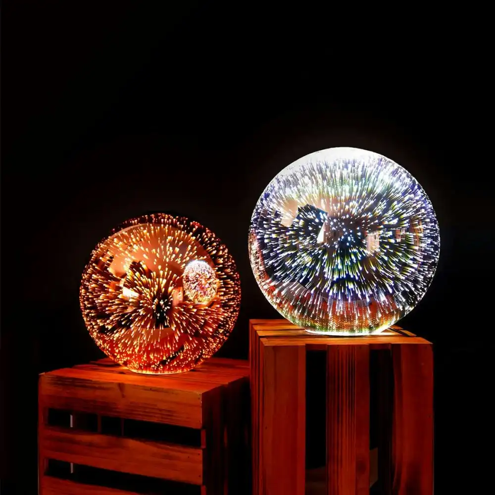 Galilei Ball Shape Table Desk Lamp - Copper
