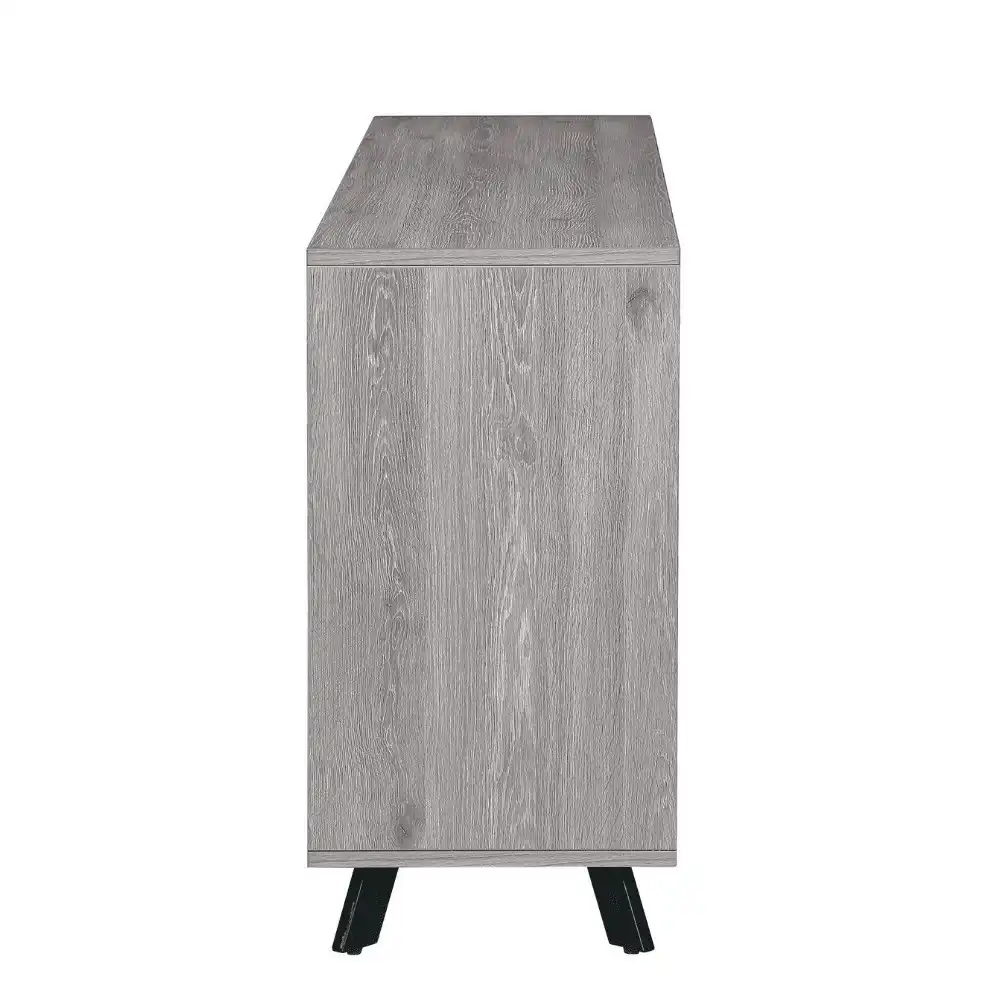 Raimon Furniture Lexy Wooden Buffet Unit Sideboard Storage Cabinet 180cm - Grey Oak
