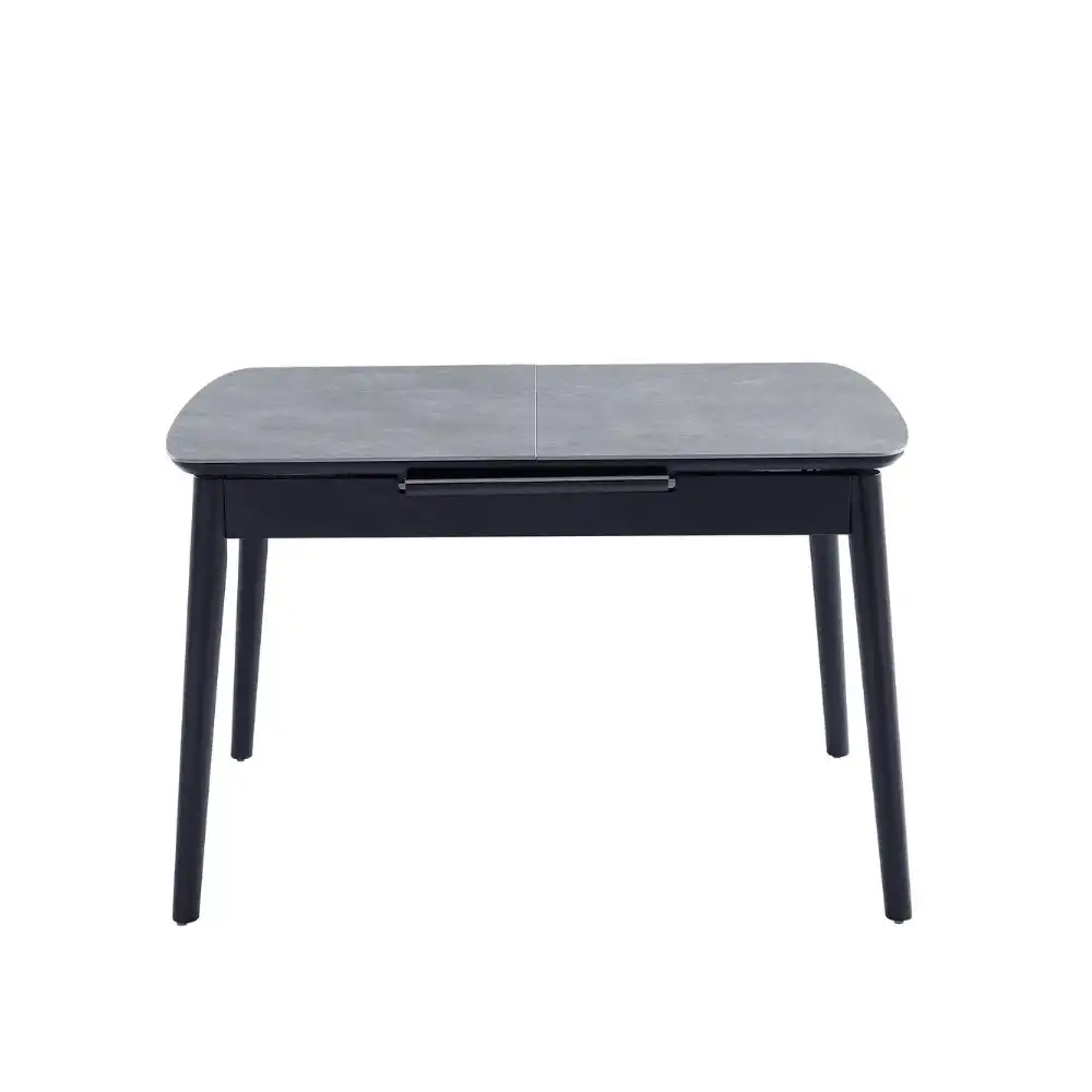 Janice Extension Rectangular Dining Table 120-140cm - Greystone Ceramic
