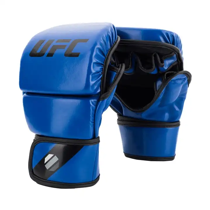 UFC Contender MMA 8oz Sparring Gloves Blue L/XL