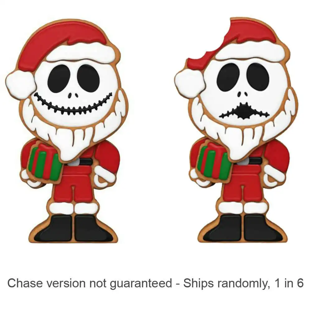 TNBC Gingerbread Santa Jack Vinyl Soda Chase Ships 1 in 6