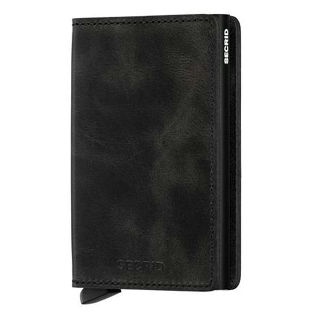 Secrid Slimwallet - Vintage Black Leather