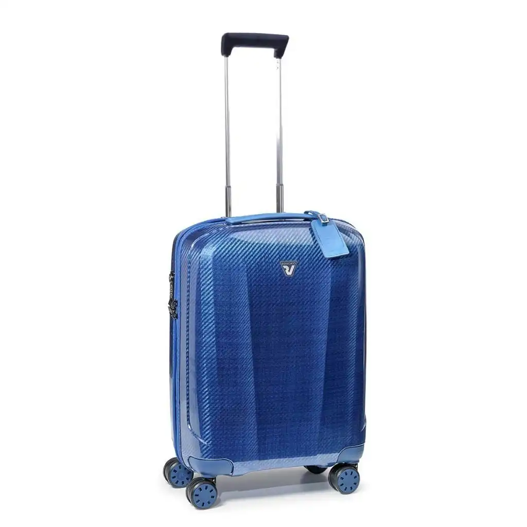 Roncato We Are Glam Carry On 55cm Spinner Suitcase 2kg - Blue