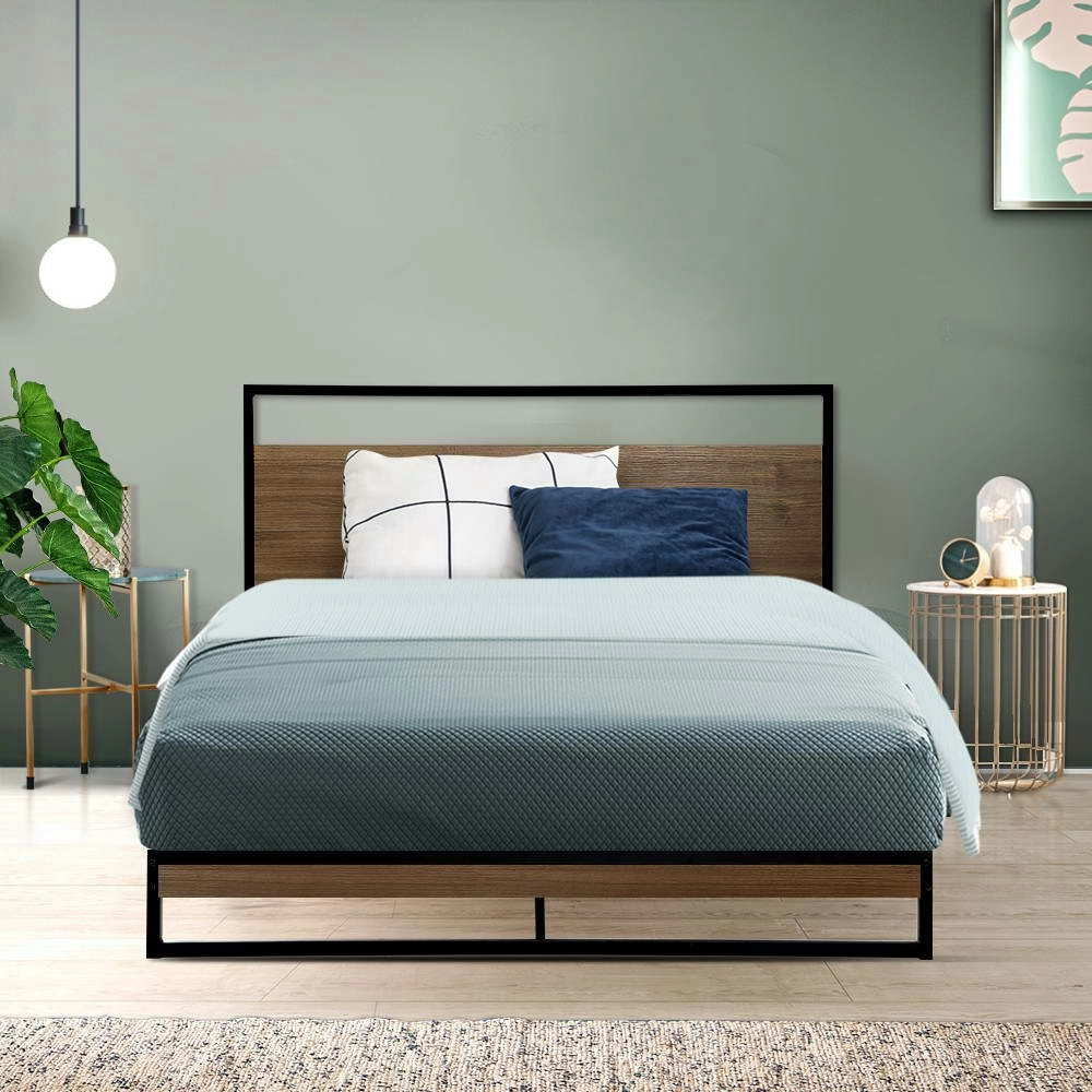 Artiss Bed Frame Metal Frame DANE - King Single