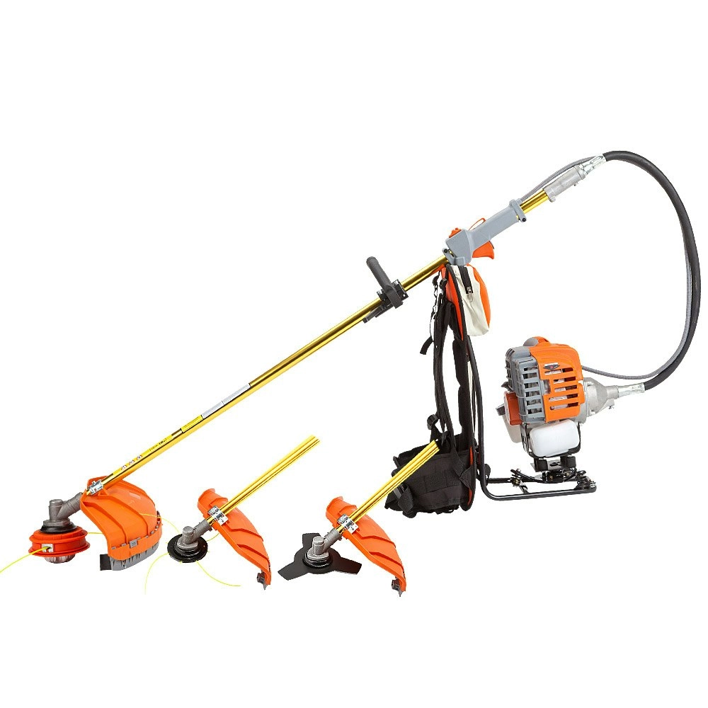 MTM 62CC Line Trimmer Backpack Brush Cutter Whipper Snipper Combo Multitool