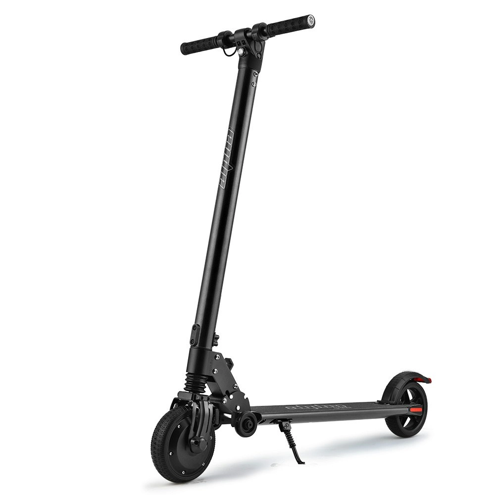 Alpha Peak 300W 10Ah Electric Scooter, Suspension, for Adults or Teens, Black