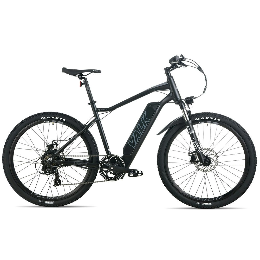 Valk MX7 Electric Bike Medium frame Mountain ebike, Black