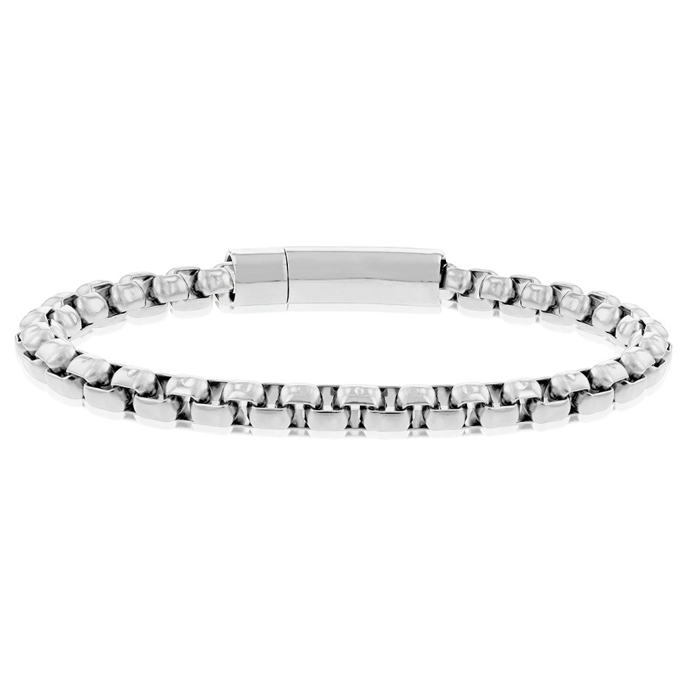 Stainless Steel Large Belcher 21cm Bracelet