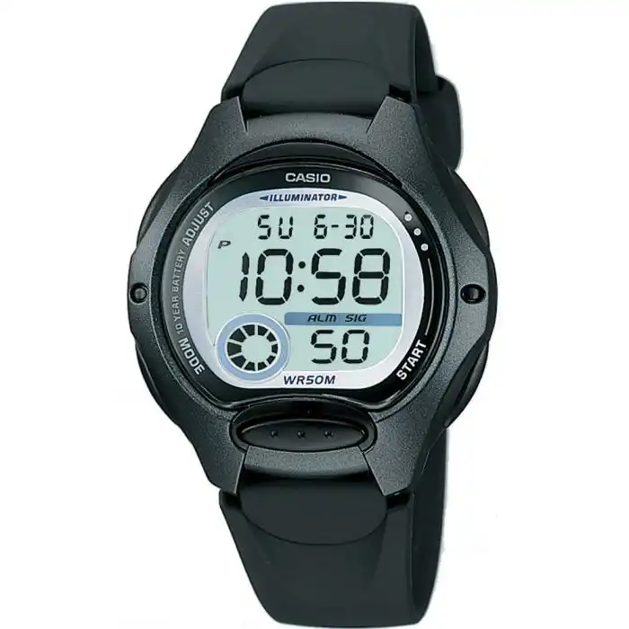 Casio LW200-1B Black Youth Digital Watch