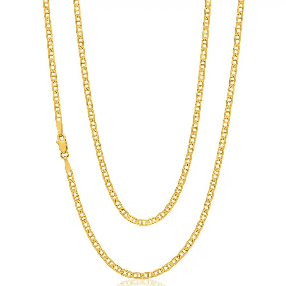 9ct Yellow Gold Anchor Chain