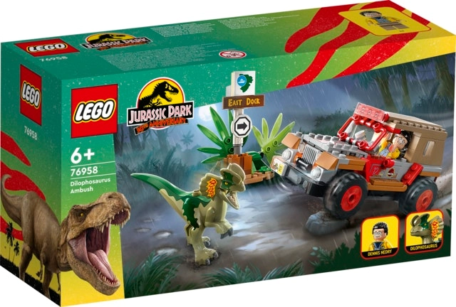 LEGO Jurassic World Dilophosaurus Ambush 76958