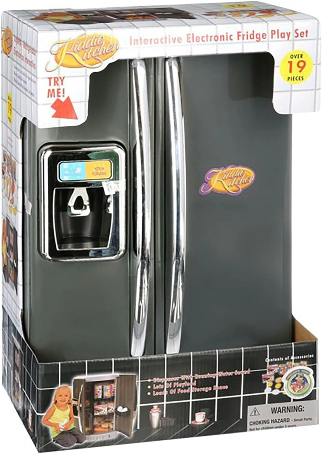 Interactive Electronic Fridge Playset