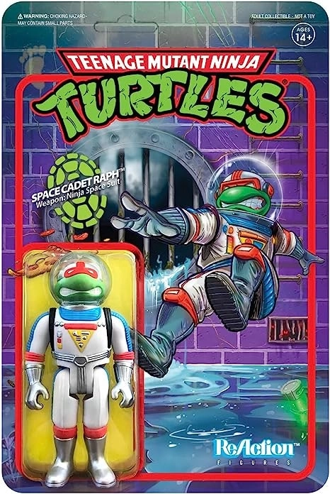 Teenage Mutant Ninja Turtles ReAction Figure Wave 2 Space Cadet Raphael