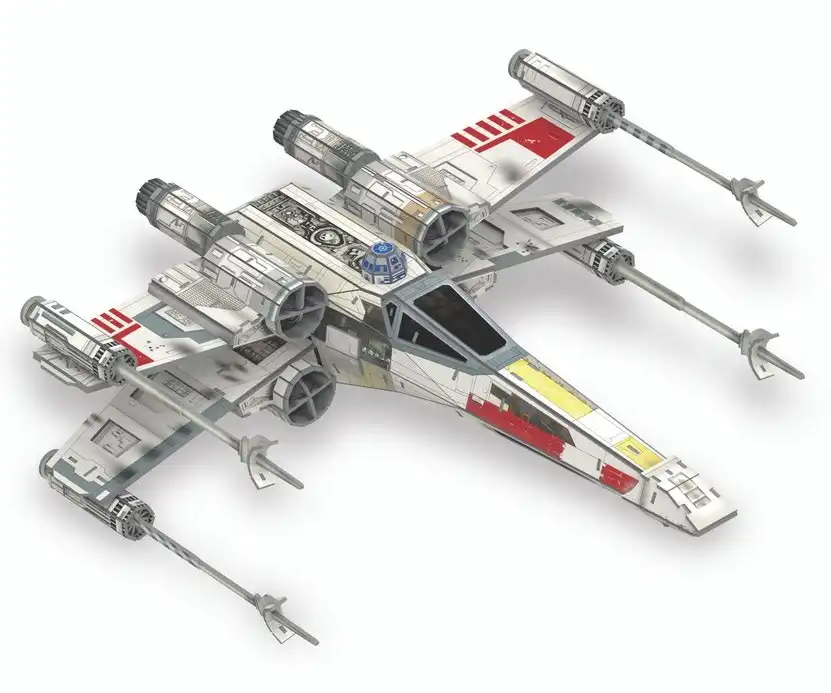 Star Wars X Wing Star Fighter T-65B 3D Puzzle