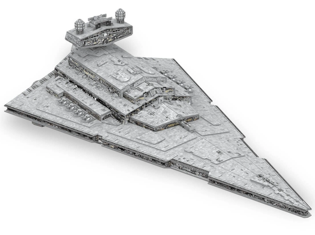 Star Wars Imperial Star Destroyer 3S Paper Model