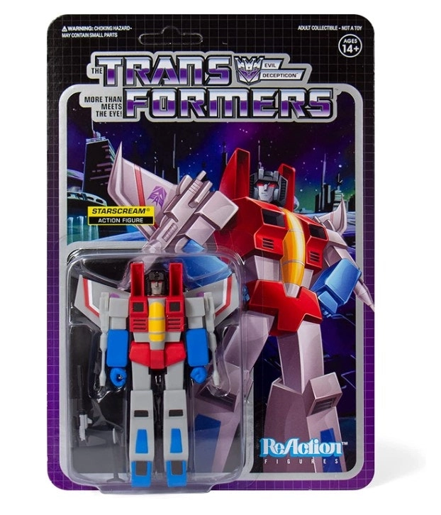 Transformers ReAction Figure - Starscream