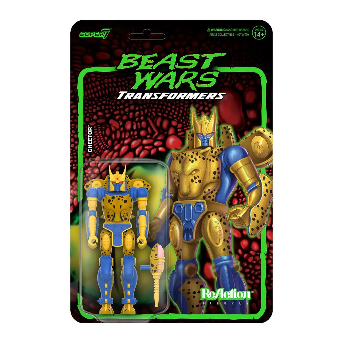 Transformers ReAction Wave 7 Beast WarsCheetor