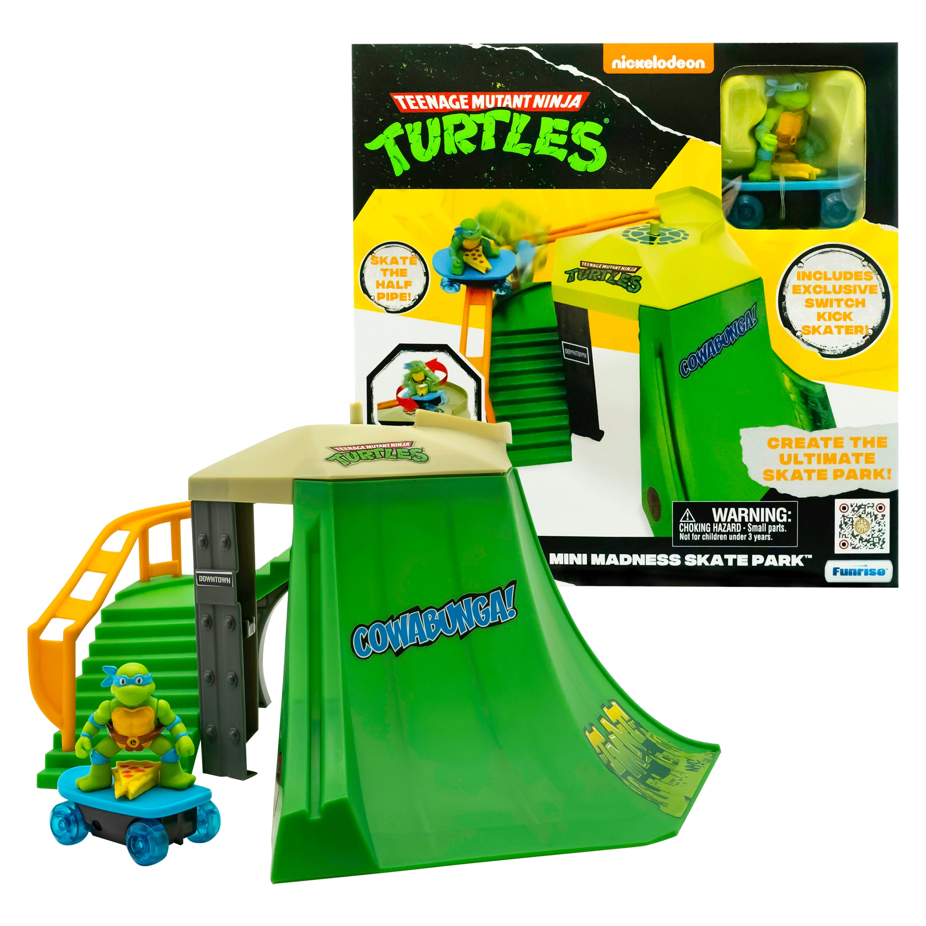 Teenage Mutant Ninja Turtles Switch Kick Mini Madness Skate Park (Classic)