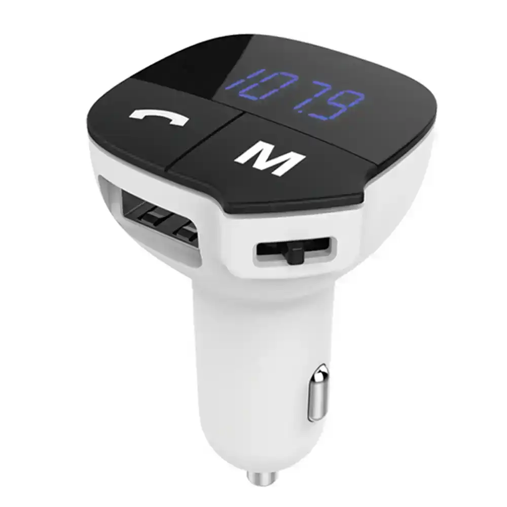 FM Transmitter Bluetooth Wireless Car kit Handfree USB Car Charger