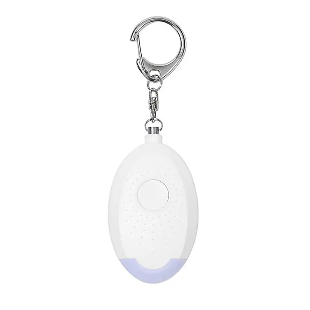 130dB personal alarm with USB charging and keychain