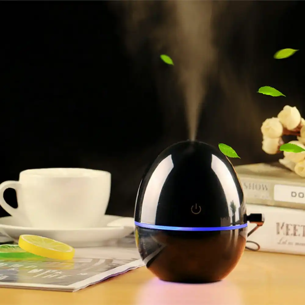 Egg Aromatherapy LED Lights Ultrasonic Cool Mist Aroma Air Humidifier