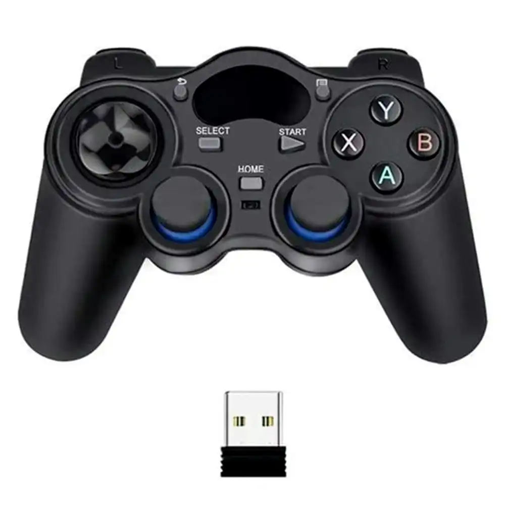 2.4 G Controller Gamepad Android Wireless Joypad With OTG For PC/PS3/PC360-Black