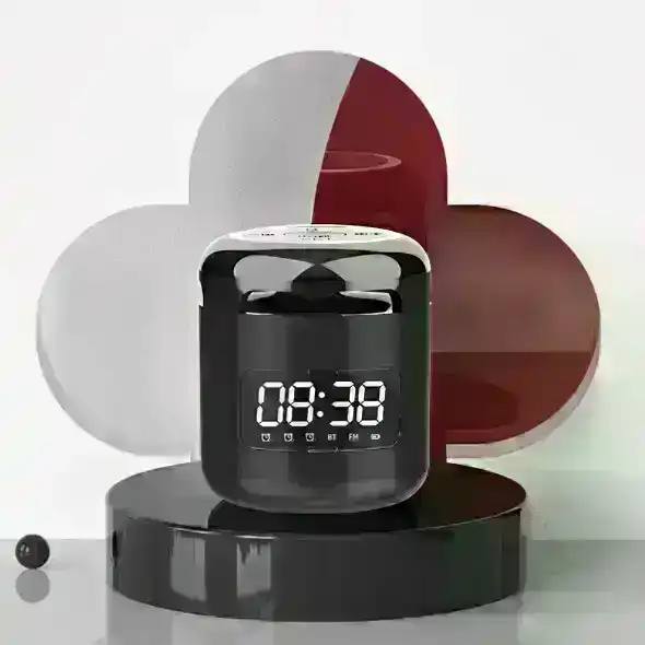 Bluetooth clock speaker outdoor mini portable small speaker