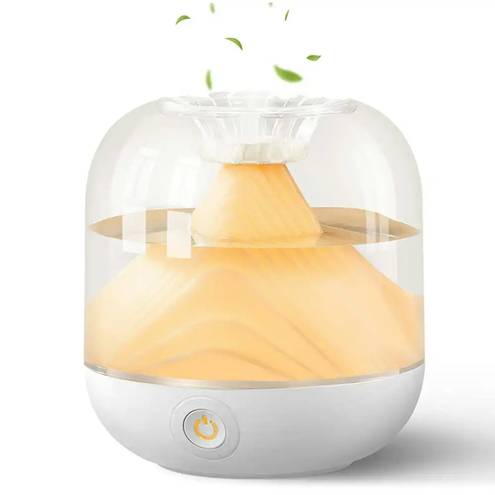 700ml USB Cool Mist Humidifiers with Night Light-White