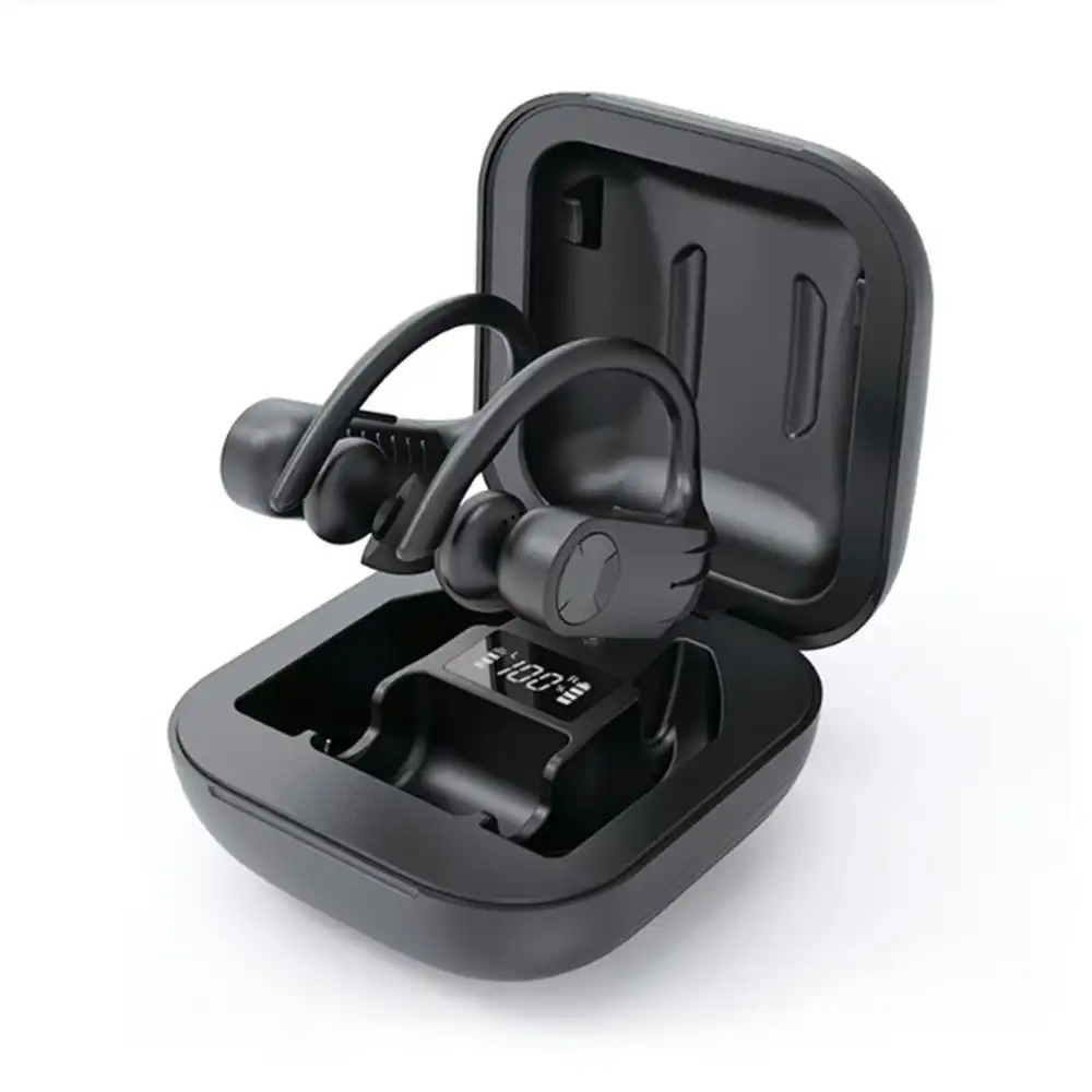 Wireless Sports Headphones TWS Bluetooth 5.0 Earphones Ear Hook