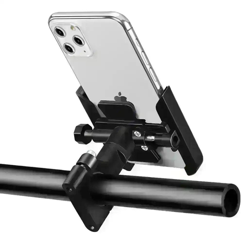 Aluminum Alloy Bicycle Phone Holder with 360°Rotation