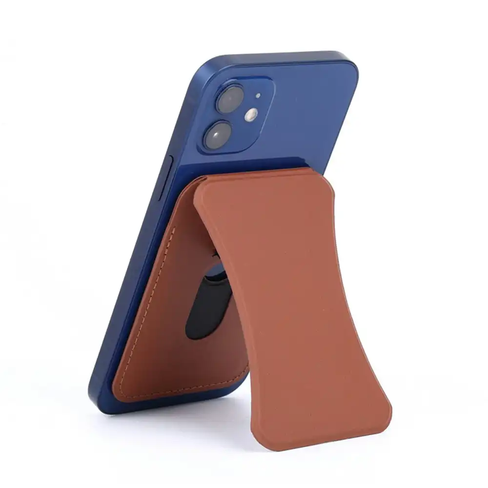 RFID Leather Card Holder and Snap-on Stand Special for iPhone 12/13 Series