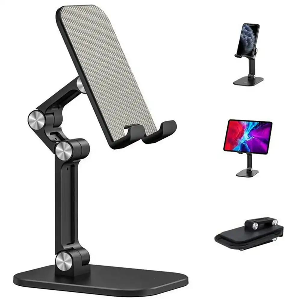 Foldable Adjustable desk Stand Holder for iPhone and iPad