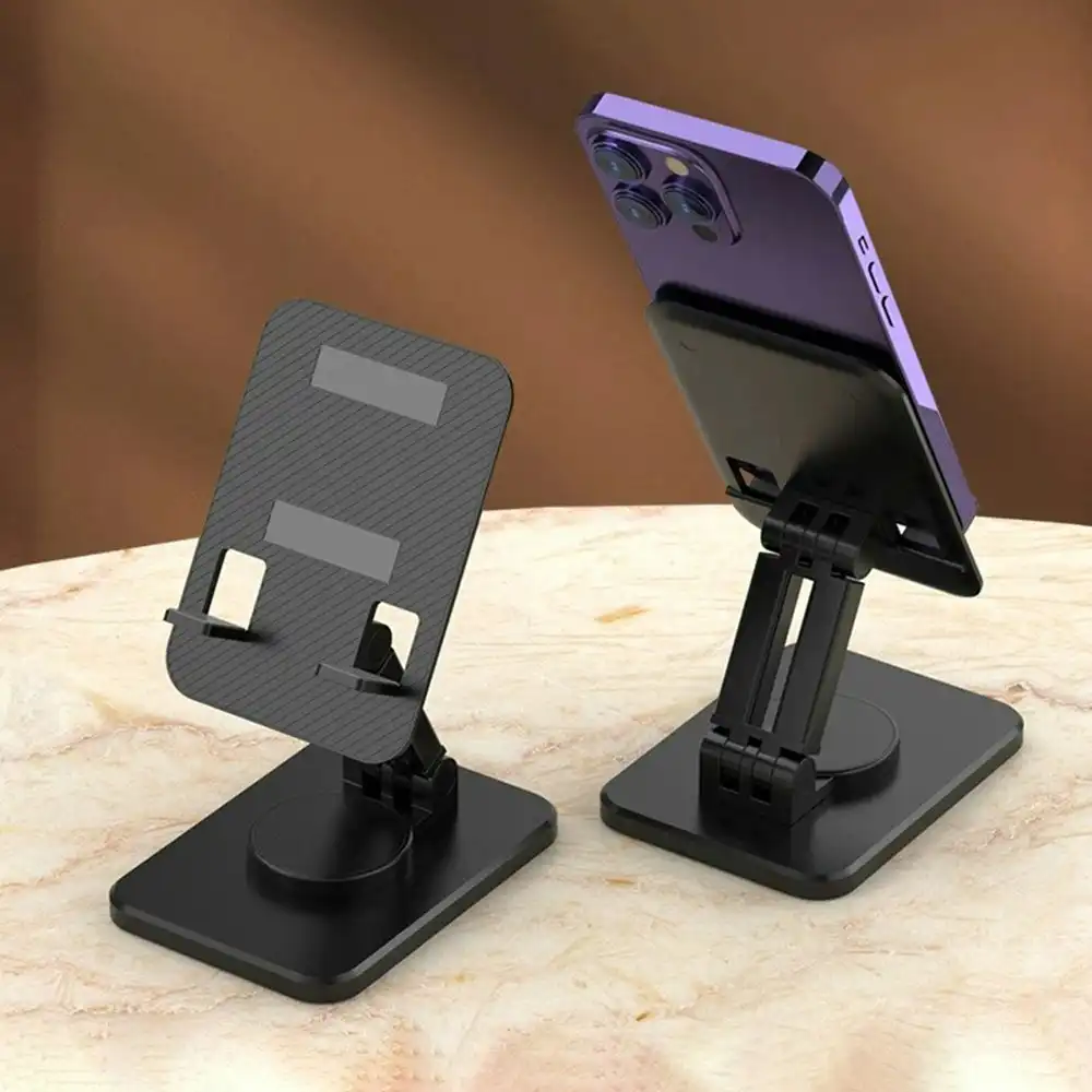 2 Pack Rotating Folding Phone Holder Lazy Holder for Phone or Tablet