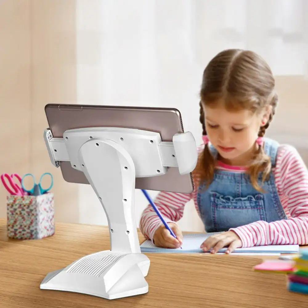 Folding universal desktop learning mobile phone tablet stand