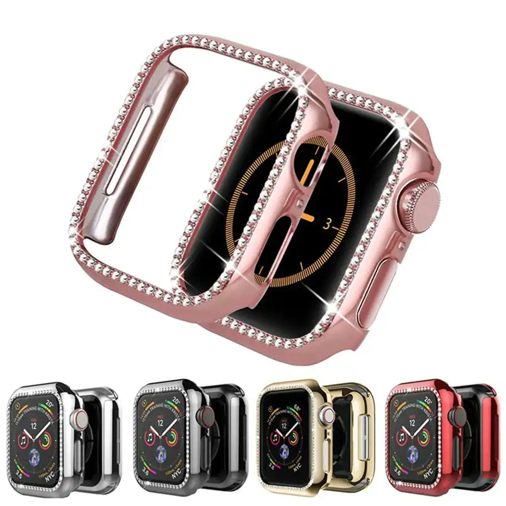 5 Pack Crystal Bling Rhinestone Case for Apple Watch 38/40/42/44MM