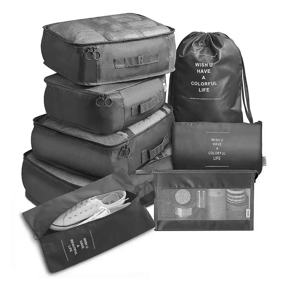 8Pcs Suitcase Storage Bag Portable Luggage Storage Bag Clothes Organizer Bag