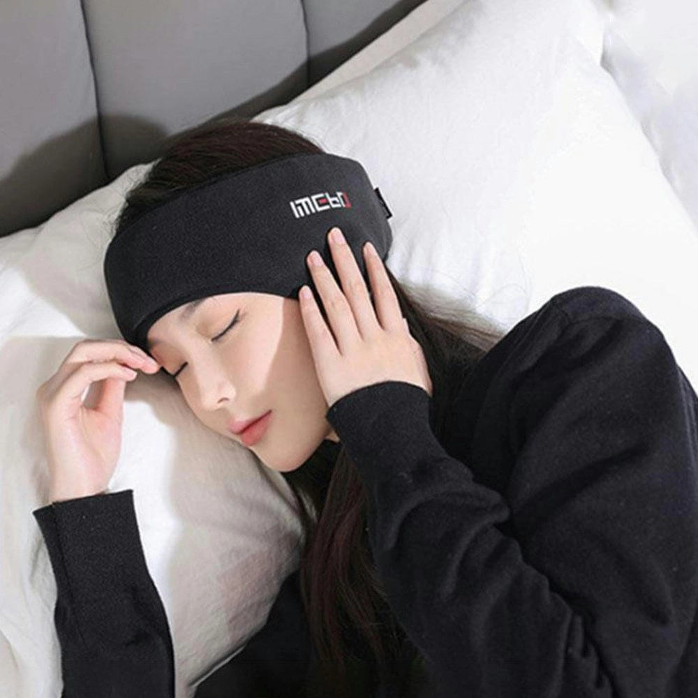 Winter Soundproof Earmuffs Adjustable Warmer Head Band Sleep Eye Mask Hair Band