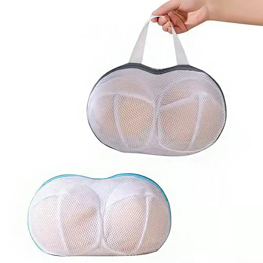 2Pcs Washing Machine Underwear Special Cleaning Bag Bras Protector