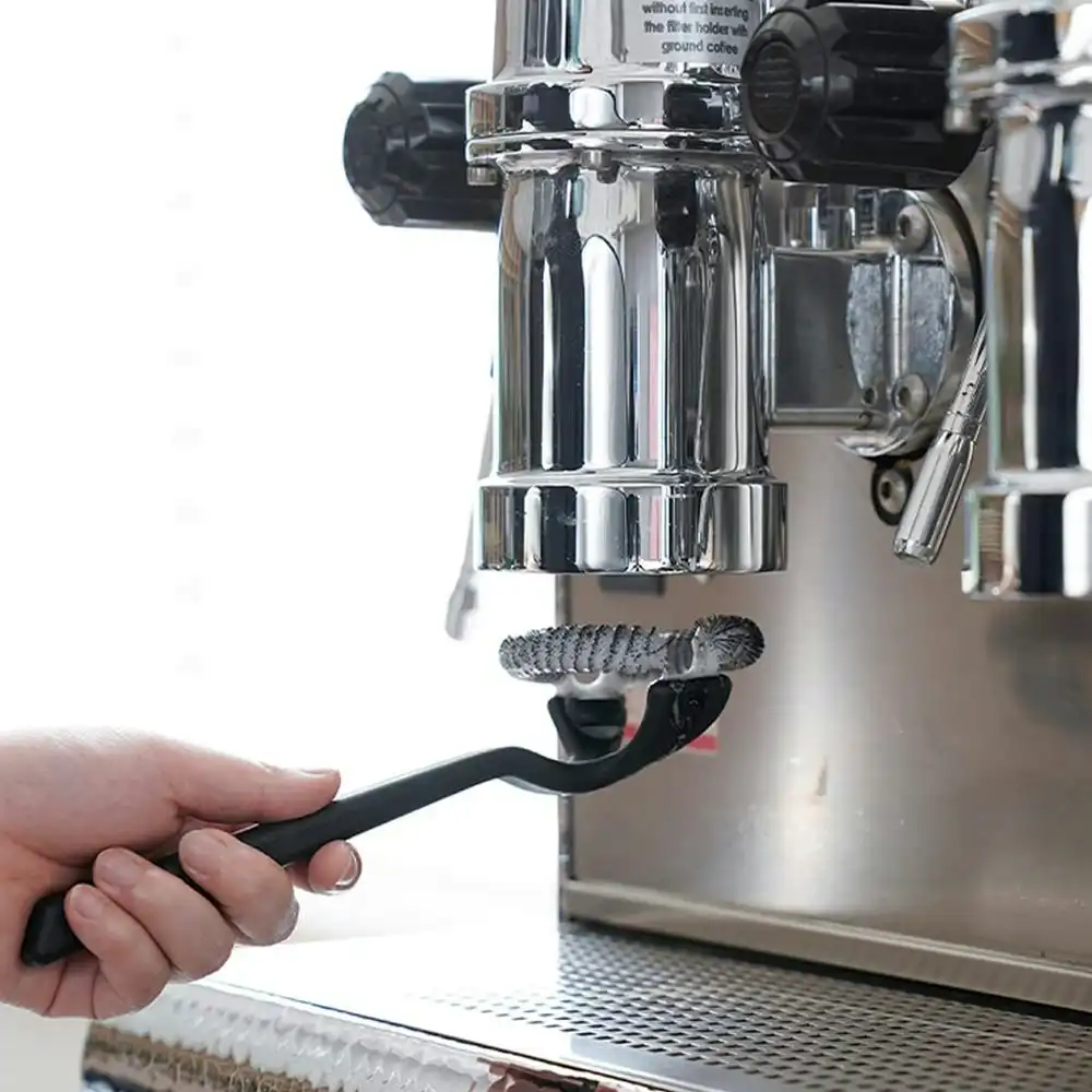 2Pcs Coffee Machine Brush Cleaner Espresso Machine Cleaning Brush Coffee Tool