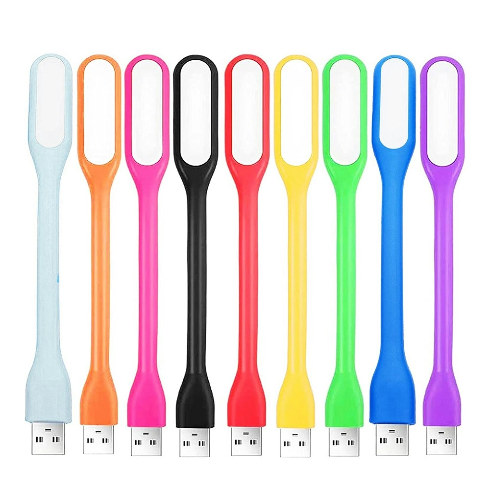 9 Pcs Mini USB Light LED Laptop Lights Portable Flexible Reading Light