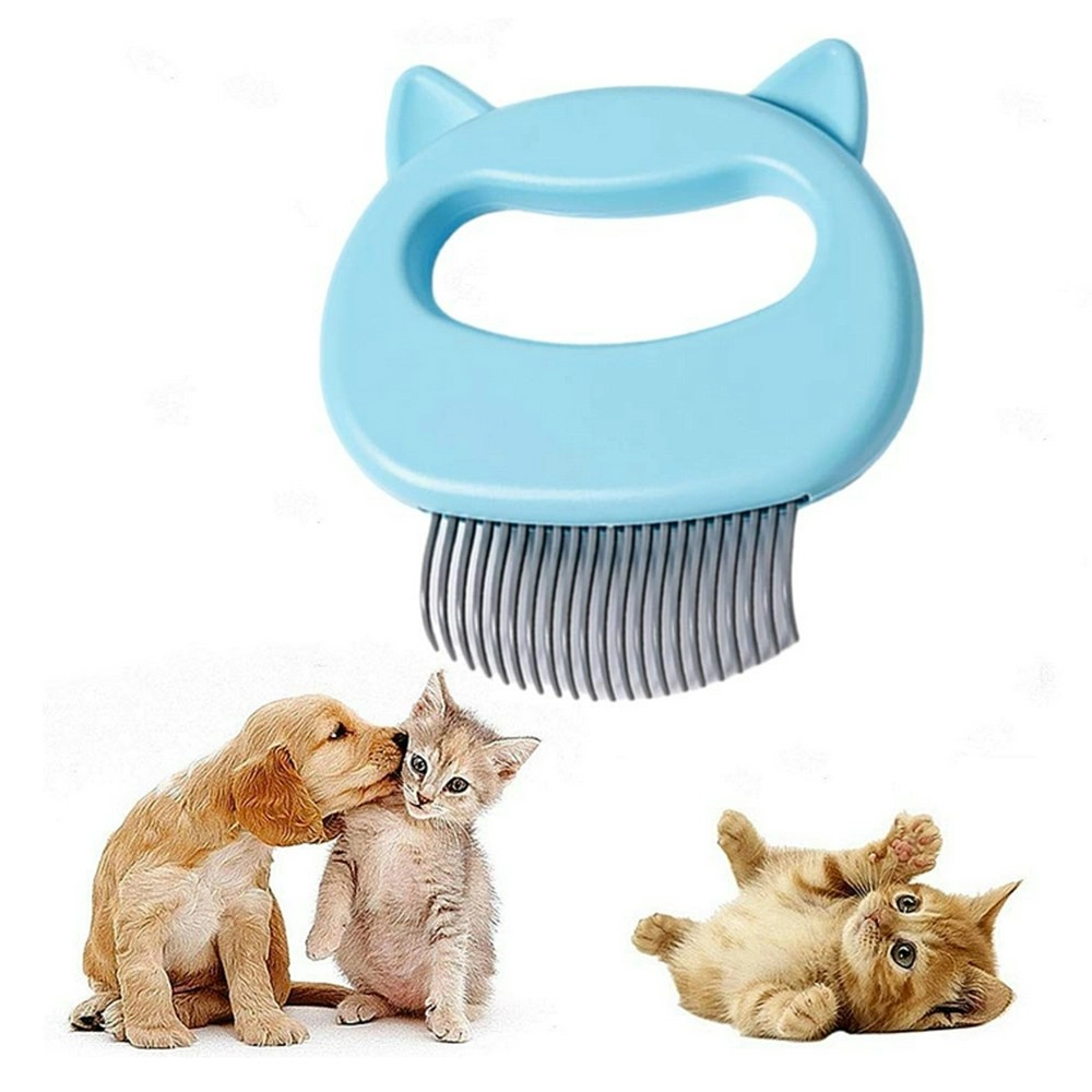 Cat Comb Pet Short & Long Hair Removal Massaging Comb Brush Grooming