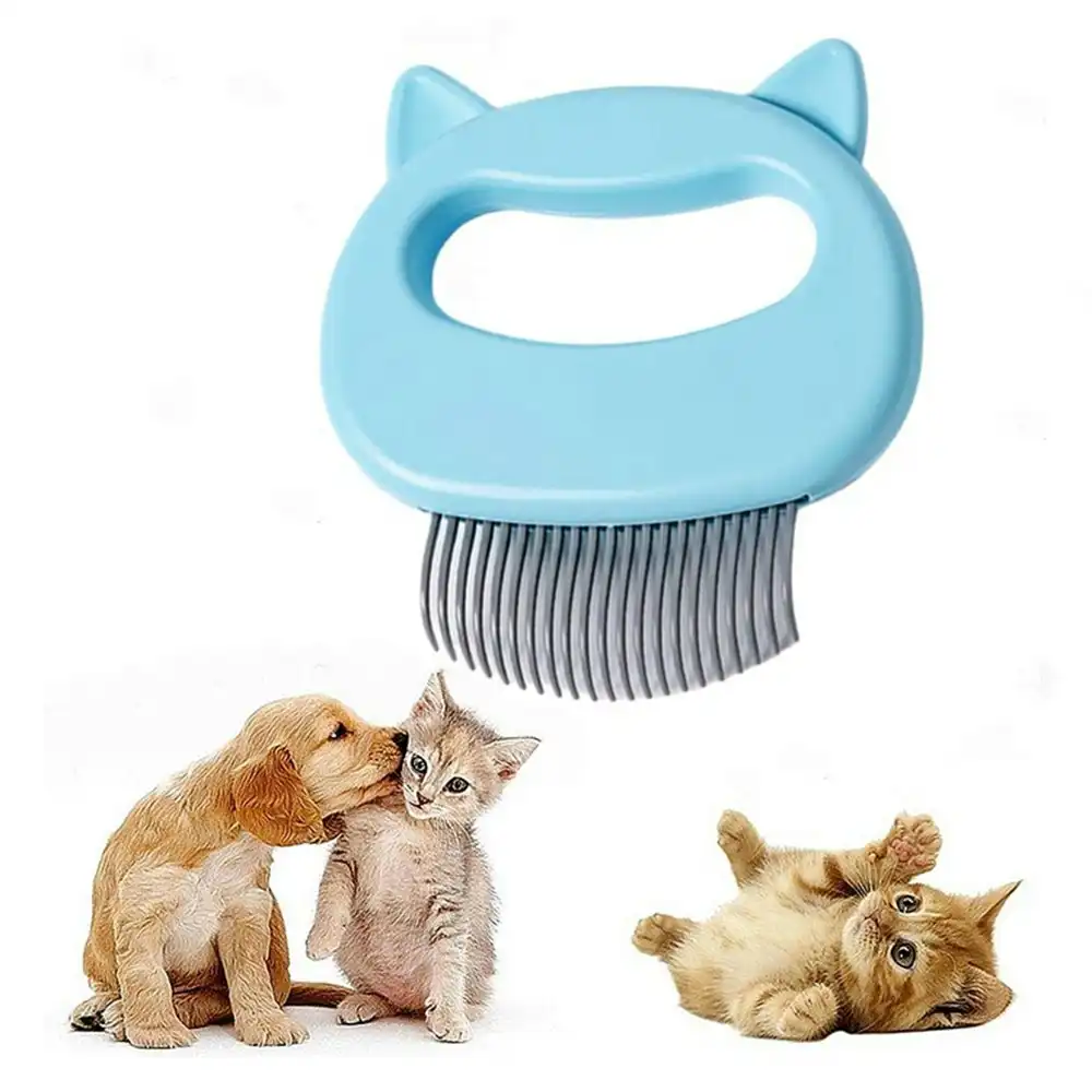 Cat Comb Pet Short & Long Hair Removal Massaging Comb Brush Grooming