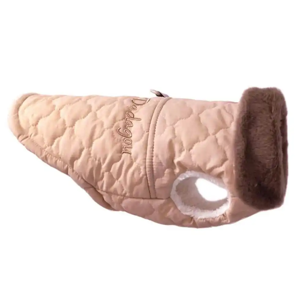 Waterproof Dog Jacket Winter Warm Dog Clothes Pet Vest For Small Dogs Puppy-Pink