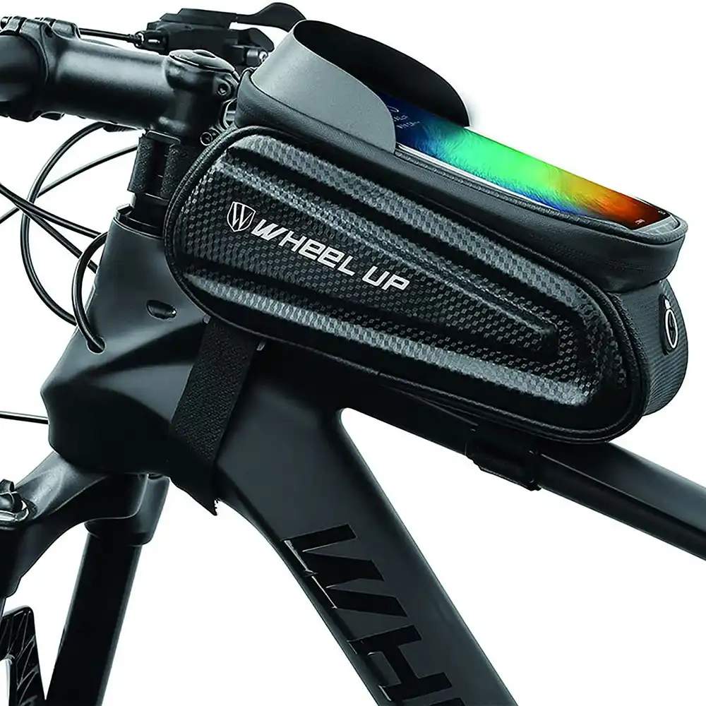 Rainproof Cycling Reflective Bike Bag Front Cell Phone holder with Touchscreen