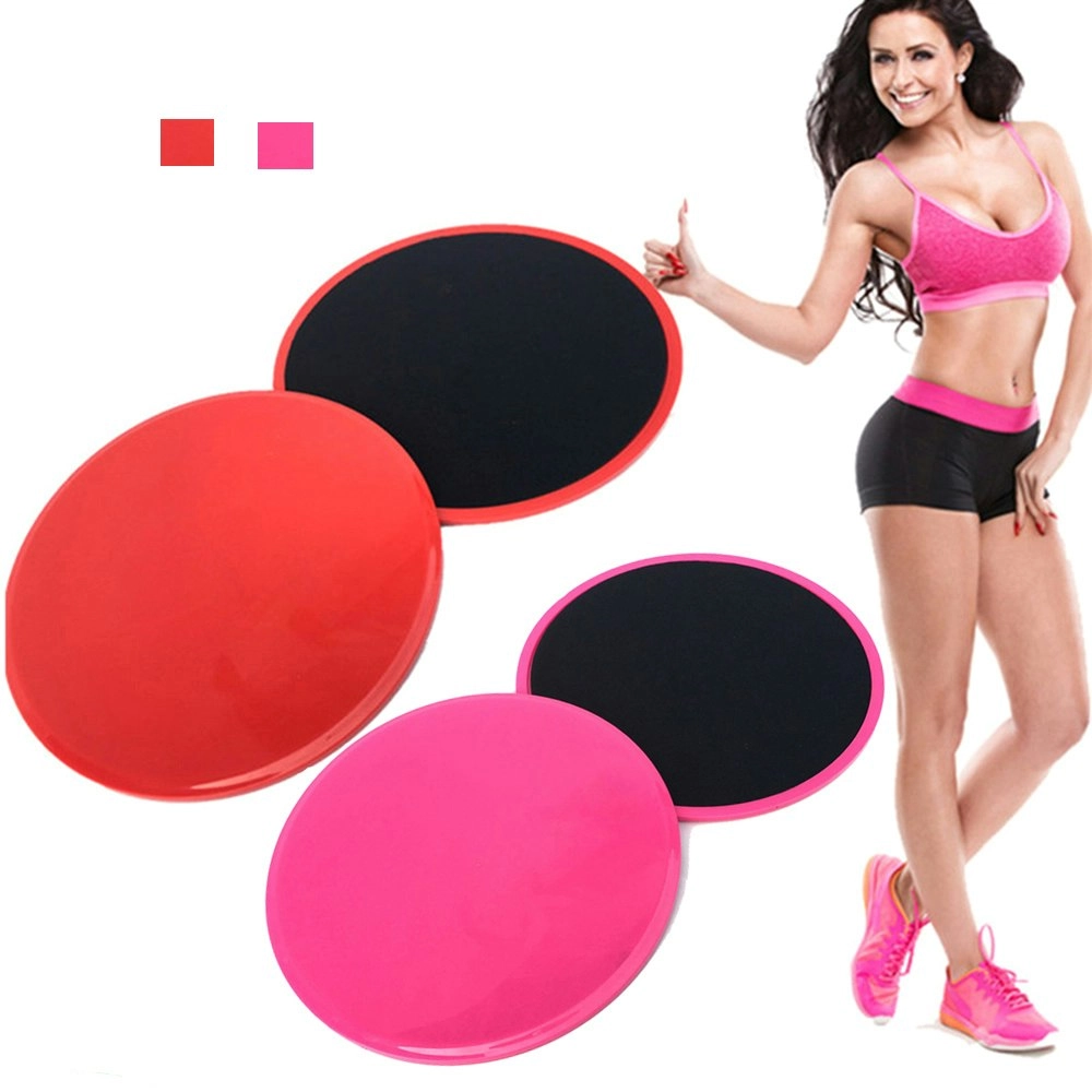 Two-Pairs Set of Exercise Sliding Gliding Discs Yoga Fitness