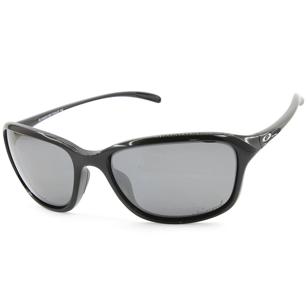 Oakley She's Unstoppable Black/Black Iridium Polarised Women's Sunglasses OO9297-08