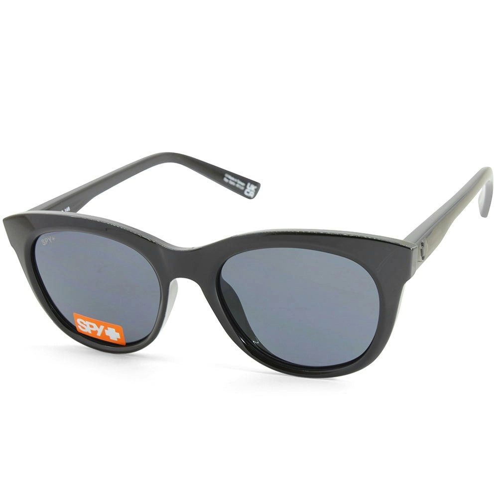 Spy Boundless Shiny Black/Grey Women's Retro Style Fashion Sunglasses