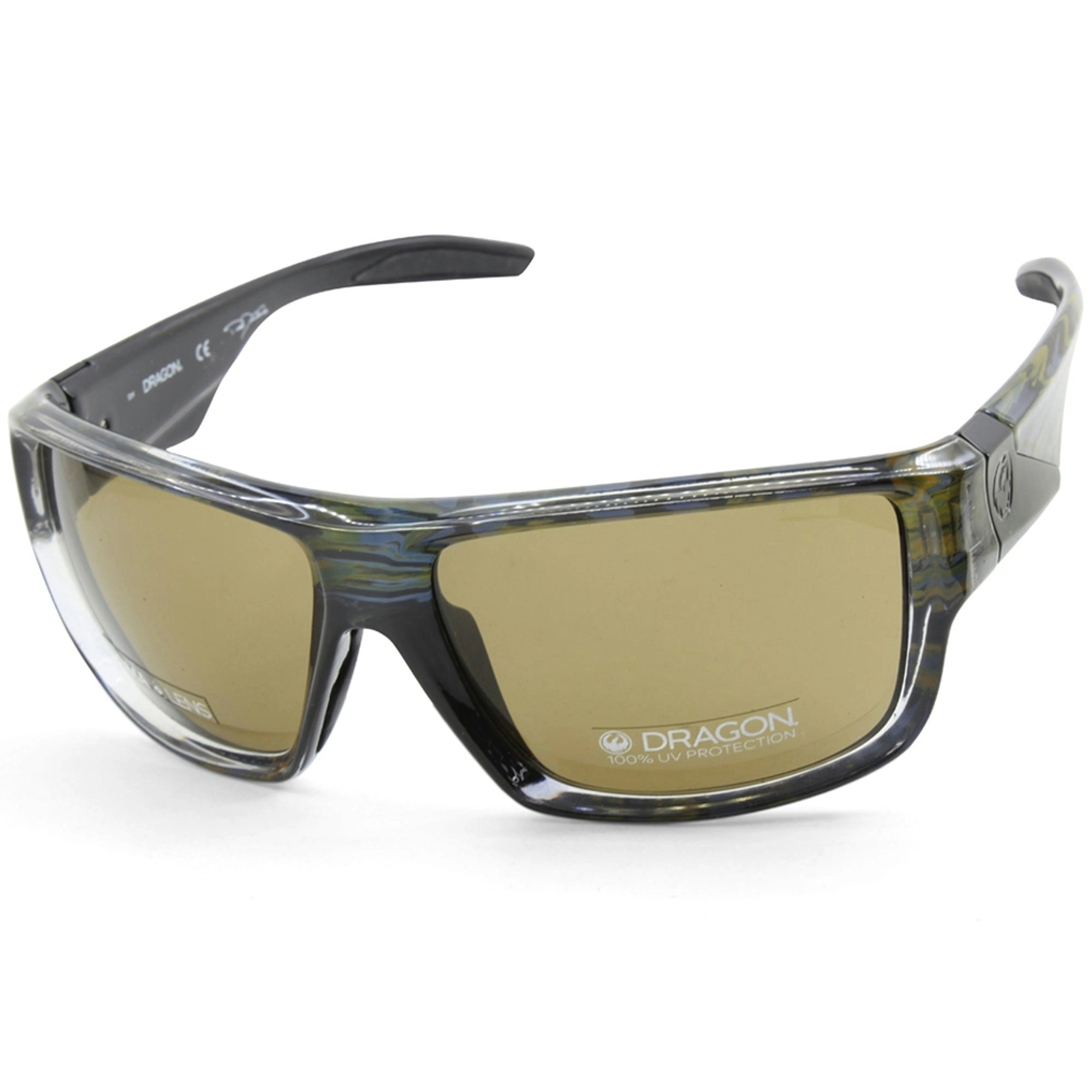 Dragon Deadlock LL Rob Machado Resin/Brown Men's Sports Sunglasses