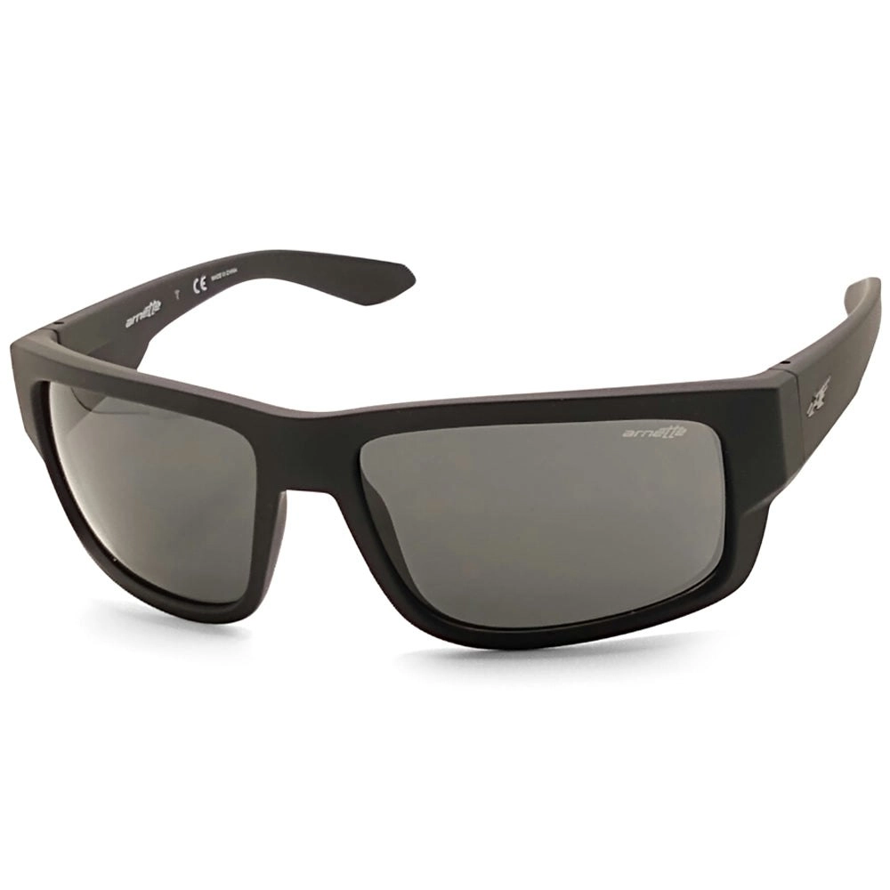 Arnette Grifter Matte Black/Grey Men's Sports Wrap Sunglasses AN4221 447/87